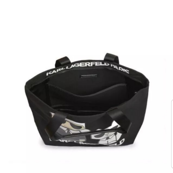 SOLD! NWT Karl Lagerfeld Paris tote - Picture 2 of 9
